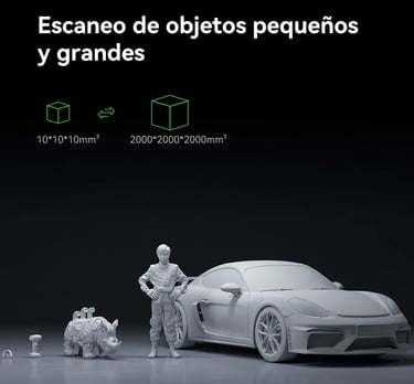Escaneo 3d de objetos desde 1 cm hasta 2 metros en Esculturalmente.com