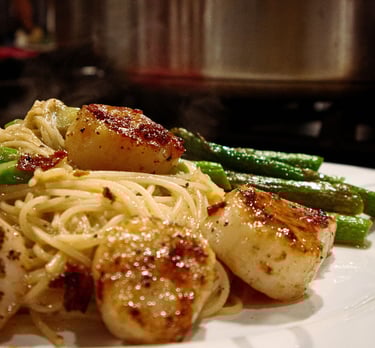 beautiful scallop plate