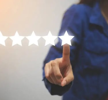 Avaliação 5 estrelas