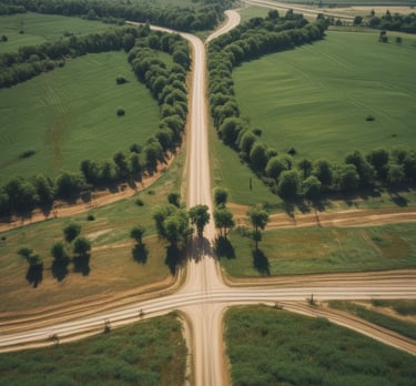 The image features the facade of a modern office building with a clean, geometric design. It is constructed with a combination of red brick and large glass panels, and there is a prominently displayed sign for Tata Consultancy Services in blue. Trees partially frame the view, and a lamppost is visible at the foreground.