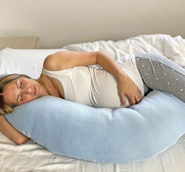 voedingskussen lichtblauw