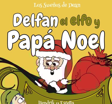 delfan el elfo y papa noel