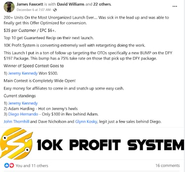 auto lead machine review with 10k profit