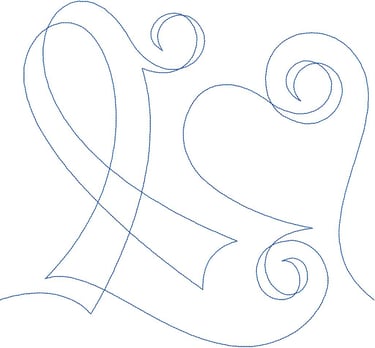 HEARTS AND RIBBONS Urban Elementz