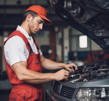 A stylish studio apartment with modern furnishings and bright colors.