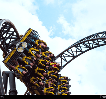 The Smiler cart close up