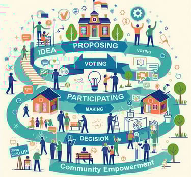 infographic a community powered system