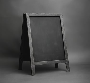 Signalétique de trottoir