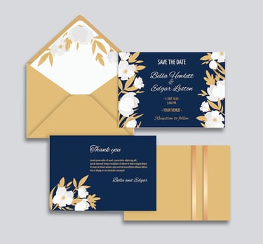 Invitations et papeterie