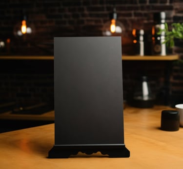 Présentoirs de table