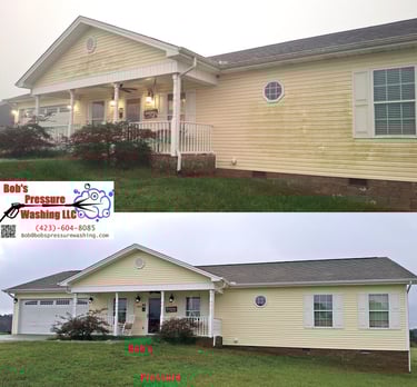 House wash in Whitesburg, Tn 37891 near me by Bobs Pressure Washing LLC in Bulls Gap, Tn 37711 31