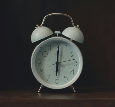 A clock representing BVG's commitment to a quick close on your timeline. 