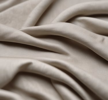 A vibrant display of various textile fabrics for women's wear.