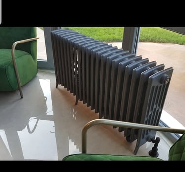 zekeriyakoy 6 kolonlu dokum radyator uygulaması