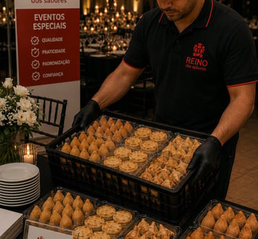 Eventos Especiais | Salgados para festas e eventos