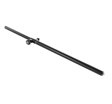 Barra distanciadora regulable K&M 26736 para montar un altavoz sobre un subwoofer