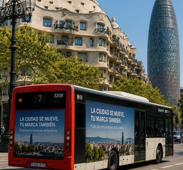 Publicidad Autobuses Barcelona
