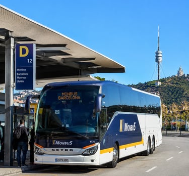 Publicidad Autobuses Barcelona interurbanos