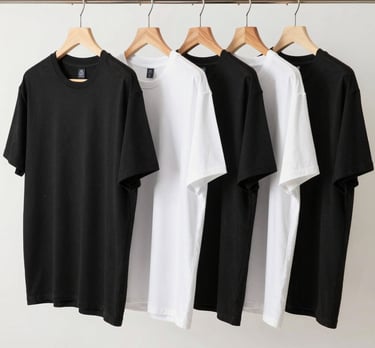 A delicate pink t-shirt featuring a calming mental health quote in elegant script.