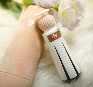 Ahmed Al Maghrebi Marj Perfume in a white perfume bottle