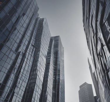 A traditional red brick building with a gabled roof and white-framed windows. The front entrance features an arched doorway and is flanked by well-maintained shrubs. A sign in the foreground reads 'Morris & Dean, Trial Lawyers & Counselors,' displaying the phone number and a digital clock showing 6:31.