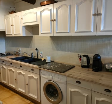 cuisine la maison d'Yvette gîte de location saisonnière en Provence