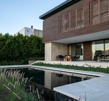 Albanueva patio trasero