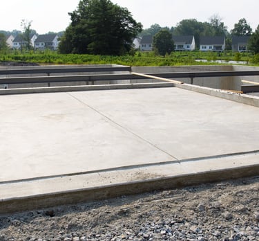 obra residencial com macrofibra para concreto