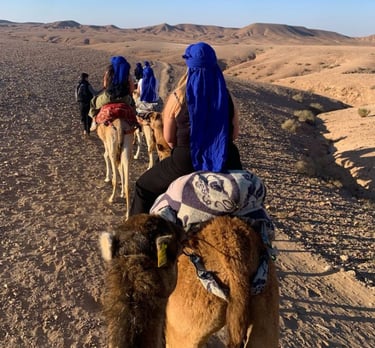 Traditional Camel Ride Experience in the Agafay Desert