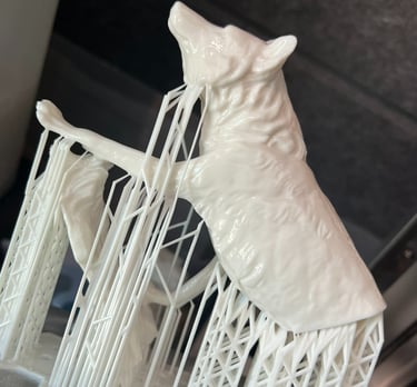 Professional casting and mold-making partnership for large-scale artist editions.