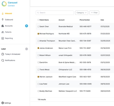 Track Your Referrals inbound and outboud