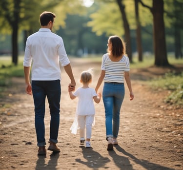 blue and white striped round textile