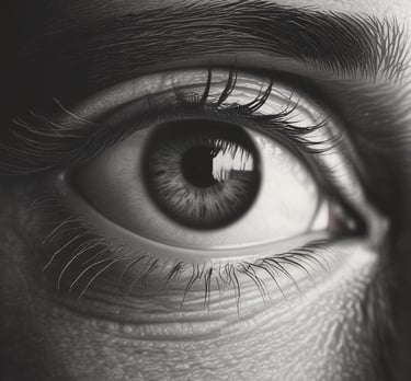 blue and white striped round textile