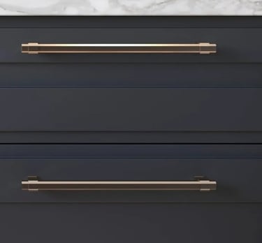 Gold handles for kitchen or dressers