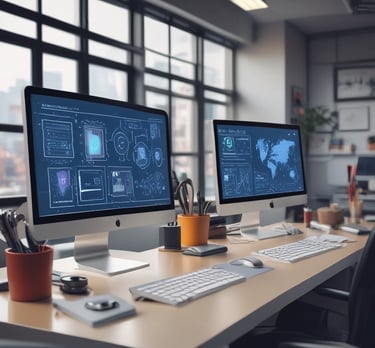 A stylized AI brain icon symbolizing enterprise intelligence integration.