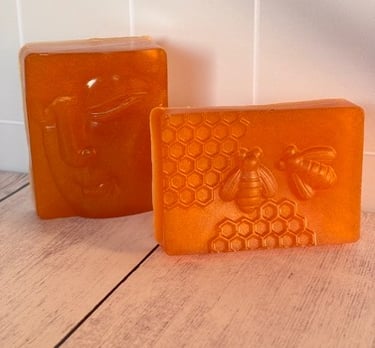Jabon de Miel con canela y curcuma
