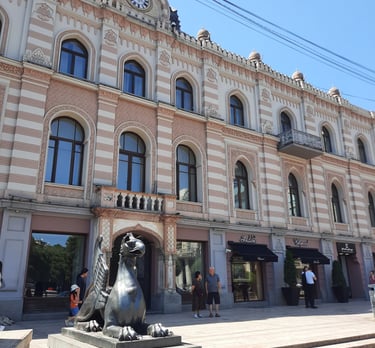 Tbilisi city assembly ,freedom square