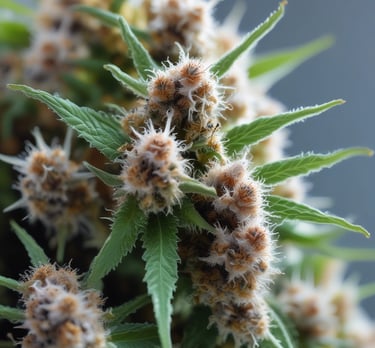 Variety of edible cannabis products like gummies and chocolates displayed invitingly