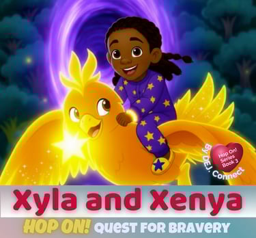 Xyla & Xenya: Quest for Bravery – Book 3 cover