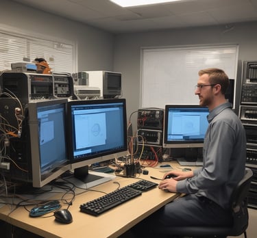 blue and white striped round textile