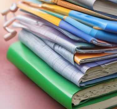 blue and white striped round textile