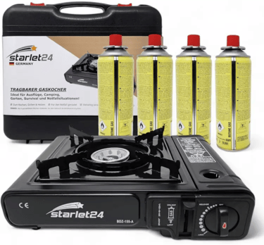 Starlet24 Hornillo de Gas Compacto