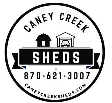 Caney Creek Sheds logo – Portable buildings, sheds, garages, and carports in Texarkana, Arkansas