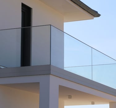 Glass balustrades