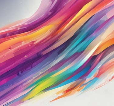 blue and white striped round textile