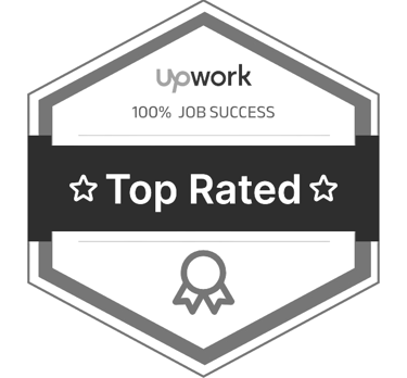 ailey Consulting Upwork Top Rated Badge