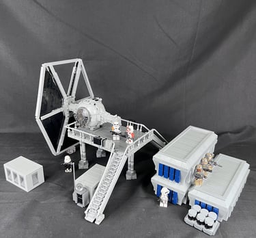 MOCTub TIE FIghter Repair Stand
