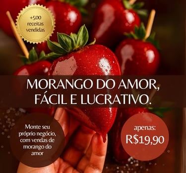 Ebook Morango do Amor Fácil e Lucrativo