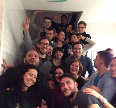 Happy team after completing LaSA Training course