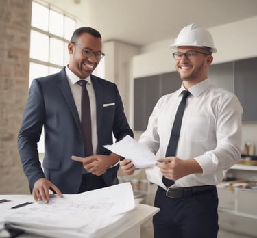 Dvojdomek v přírodním prostředí s dřevěnými prvky a prostornou zahradou